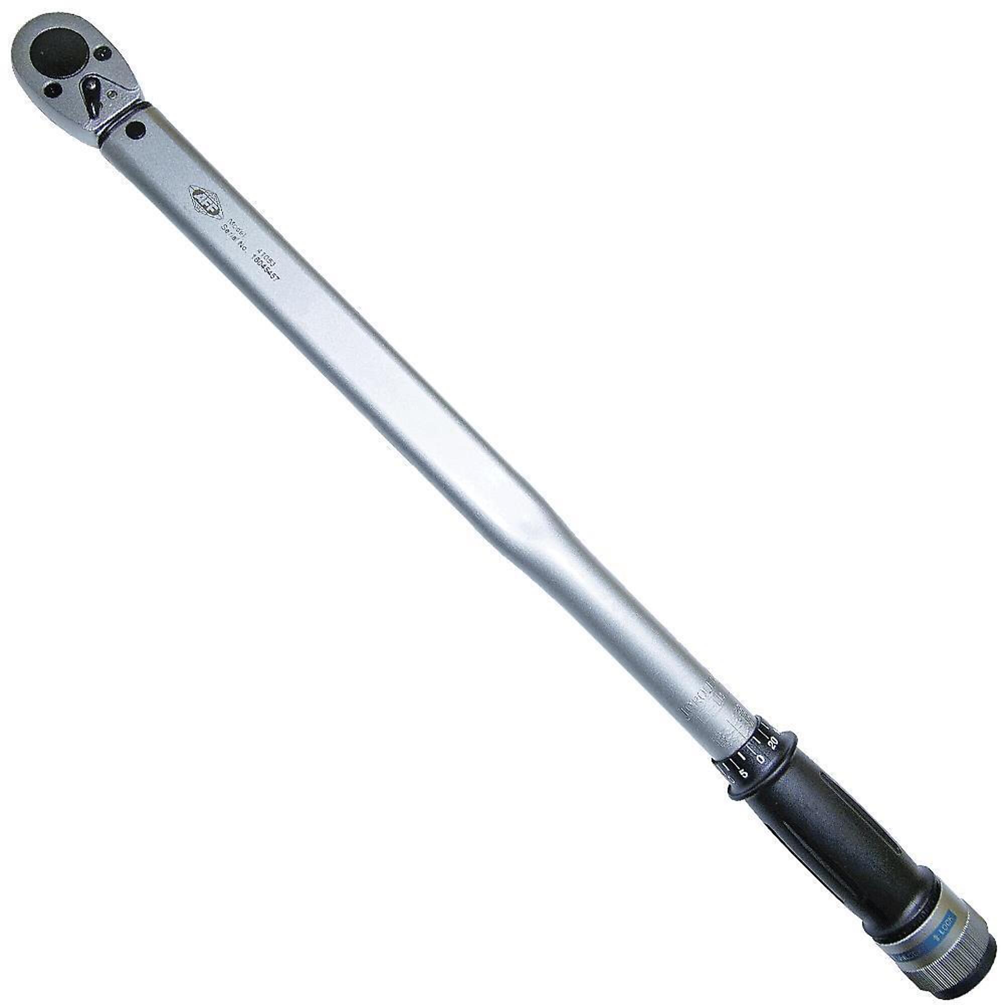 American Forge & Foundry Torque Wrench — 1/2in. Drive, Adjustable, 50–250 Ft./Lbs. (67–339 Nm), Model# 41053